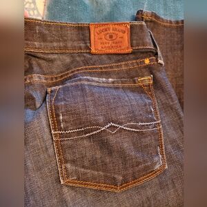 Lucky Brand WOMEN's Dark Blue Jeans